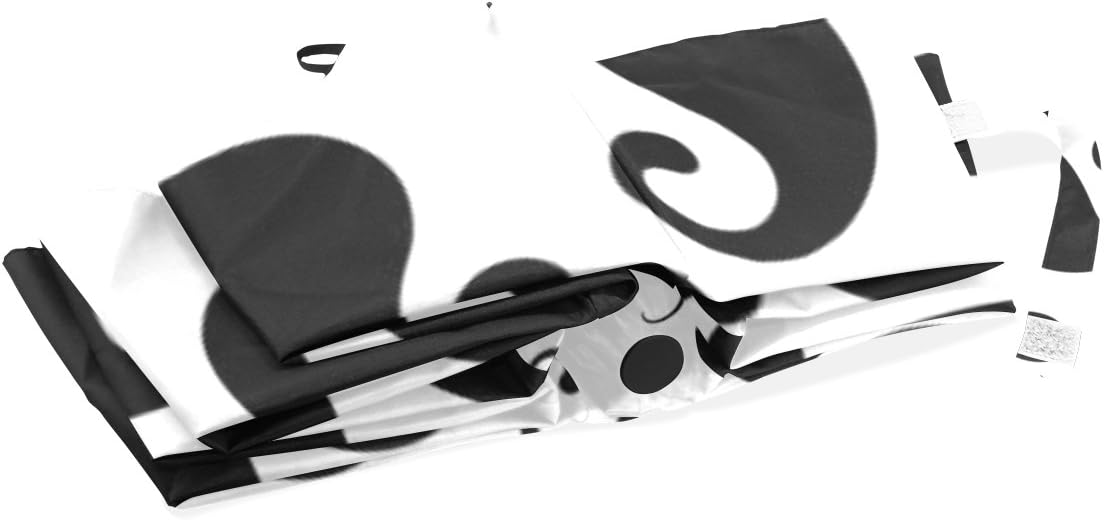 review JSTEL Black and White Paisley Windproof UV Umbrellas Auto Open Close 3 Folding Golf Strong Durable Compact Travel Sun Umbrella, Portable Lightweight Easy Carrying