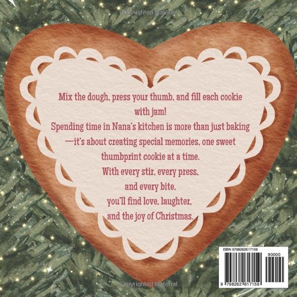 Christmas Cookies with Nana: A Heartwarming Holiday Story, Thumbprint Cookie Recipe, and Memory Pages - Image 2