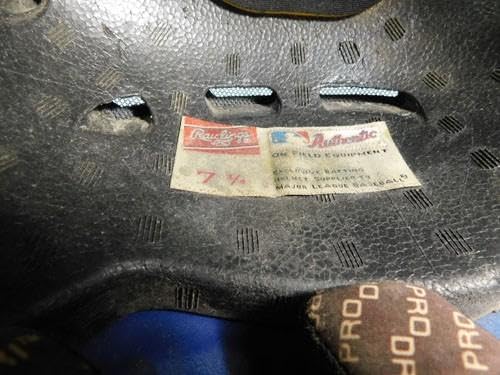 Toronto Jays Game Worn Batting Helmet Size 7 3/4 Duel C-Flaps DM84760 - MLB Game Used Helmets