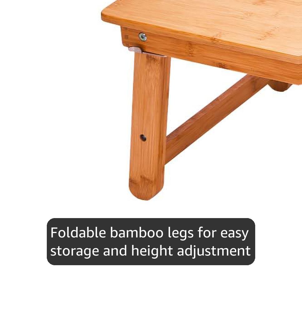 Amazon.com: koyasiry Bamboo Coffee Table Foldable,Low Floor Dining
