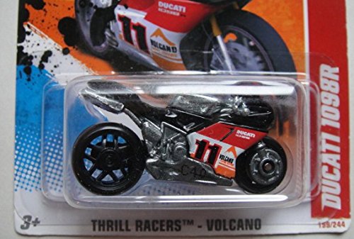 ホットウィール DUCATI 1098R ライダー付き ミニカー2台セット Amazon.com: DUCATI 1098R (Yellow & Silver) * MOTORCYCLE