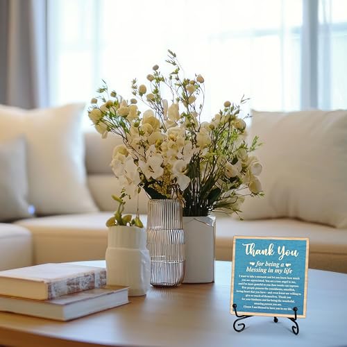 ONDTOM-Thank-You-Gifts-for-Women-Men-Friends-Mom-Thank-You-for-Being-A-Blessing-in-My-Life-Wooden-Plaque-with-Stand-Thanksgiving-Day-Gifts-for-Family-Member-Desk-Decor-E06 ONDTOM Thank You Gifts for Women Men Friends Mom Thank You for Being A Blessing in My Life Wooden Plaque with Stand Thanksgiving Day Gifts for Family Member Desk Decor E06