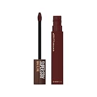 Vista 26 de Maybelline SuperStay - Lápiz labial líquido de tinta mate, “Mover”. 0.17 Oz liquidas