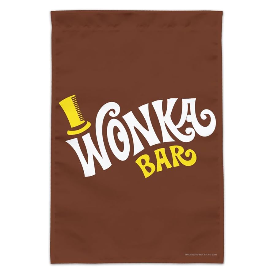 amazon-com-willy-wonka-and-the-chocolate-factory-wonka-bar-logo-garden-yard-flag-patio-lawn-garden for Printable Free Wonka Chocolate Bar Wrapper Printable Amazon.com : Willy Wonka and the Chocolate Factory Wonka Bar Logo Garden Yard Flag : Patio, Lawn & Garden for Printable Free Wonka Chocolate Bar Wrapper Printable
