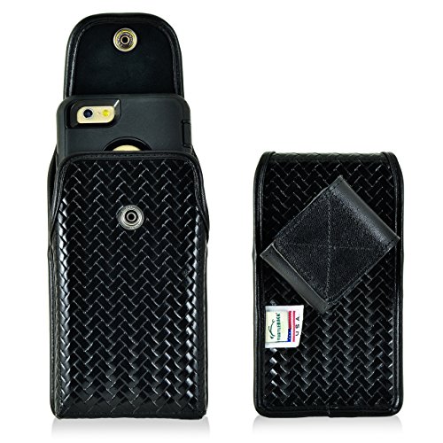 image for N.Y.C. Law Enforcement Rugged Police Basketweave Genuine Leather Verti