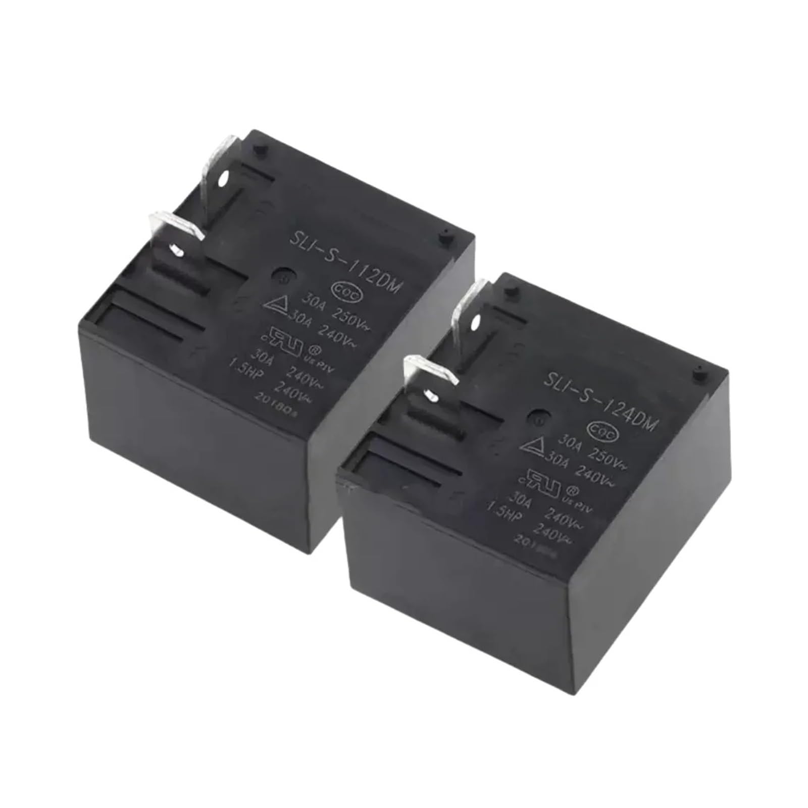 ICXLPMC 2PCS SLI-S-124DM 24VDC 4PIN 30A RELAY