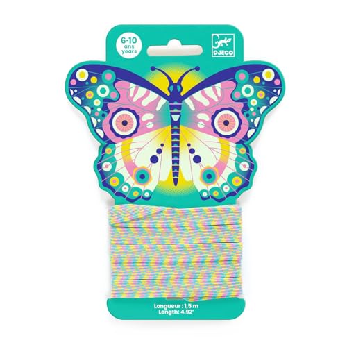 Djeco Jeu d'adresse élastique Papillon FSC Mix - Jeu pour enfants