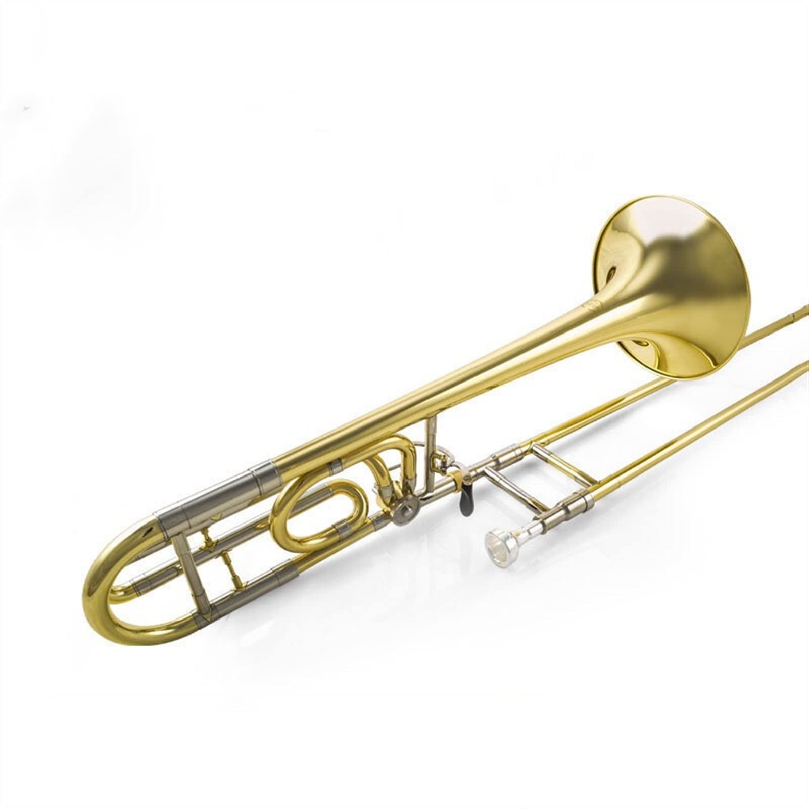 Tenor Transpozycja Puzon Bb-To-F Light Body Box Puzon Instrument muzyczny Zespół Instrumenty Do Zabawy