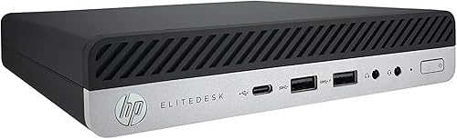 Miniatura 1 de HP EliteDesk 800 G5 Mini - Intel Core i5-9500T de 9ª generación de 6 núcleos hasta 3.70 GHz, memoria DDR4 de 16 GB, SSD NVMe de 256 GB, WiFi-6,