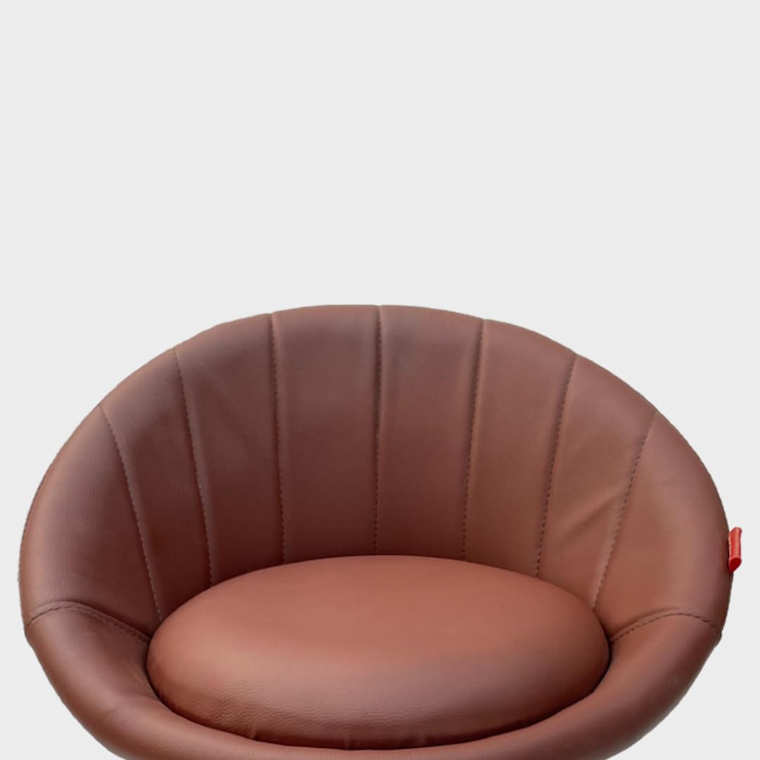 PumPum Ultimate Comfort Elegance: Modern Dining and Lounge Chair - Stylish Seating for Home and Patio Relaxation (Tan Brown) 1