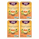 Yogi Tea Throat Comfort - 16 Bags per Pack (4...