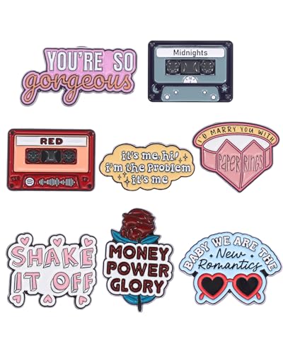 Image of beyonday Creative Singer Pins for Collection Lyrics Album Inspired Brooch Pins for Fans Friendship Brooch Music Lover Enamel Pins on Backpacks Clothes Jeans Hats Concert Gifts for Enthusiasts Women Adults
