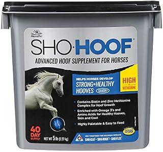 Manna Pro Sho-Hoof Supplement for Horses | Biotin and Zinc Methionine for Healthy