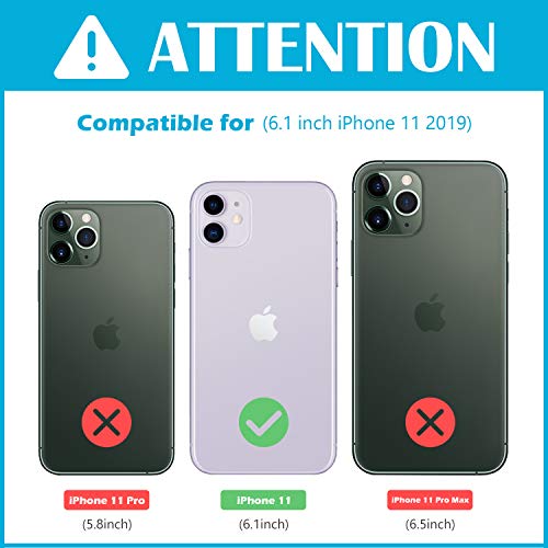 ProCase Custodia trasparente per iPhone 11 6.1