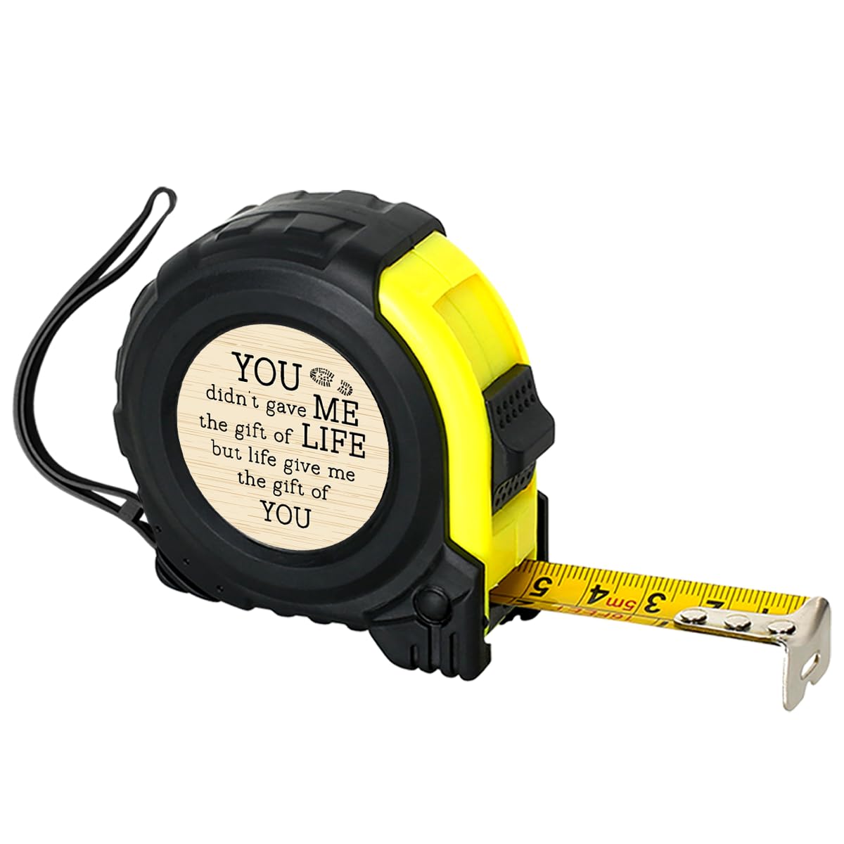 Fathers Day Tool Gifts for Daddy Best Dad Ever Gift Cool Woodworker Carpenter Gifts for Father from Son Daughter Happy Fathers Day Measuring Tape