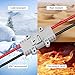 Waterproof 50A Battery Quick Connector, Anderson Jumper Cable Plug Connector kit, Anderson Plug Connector Cable, Ip67 for Automotive, Recovery Winches and Outdoor Cable Connections(ADS 50A).
