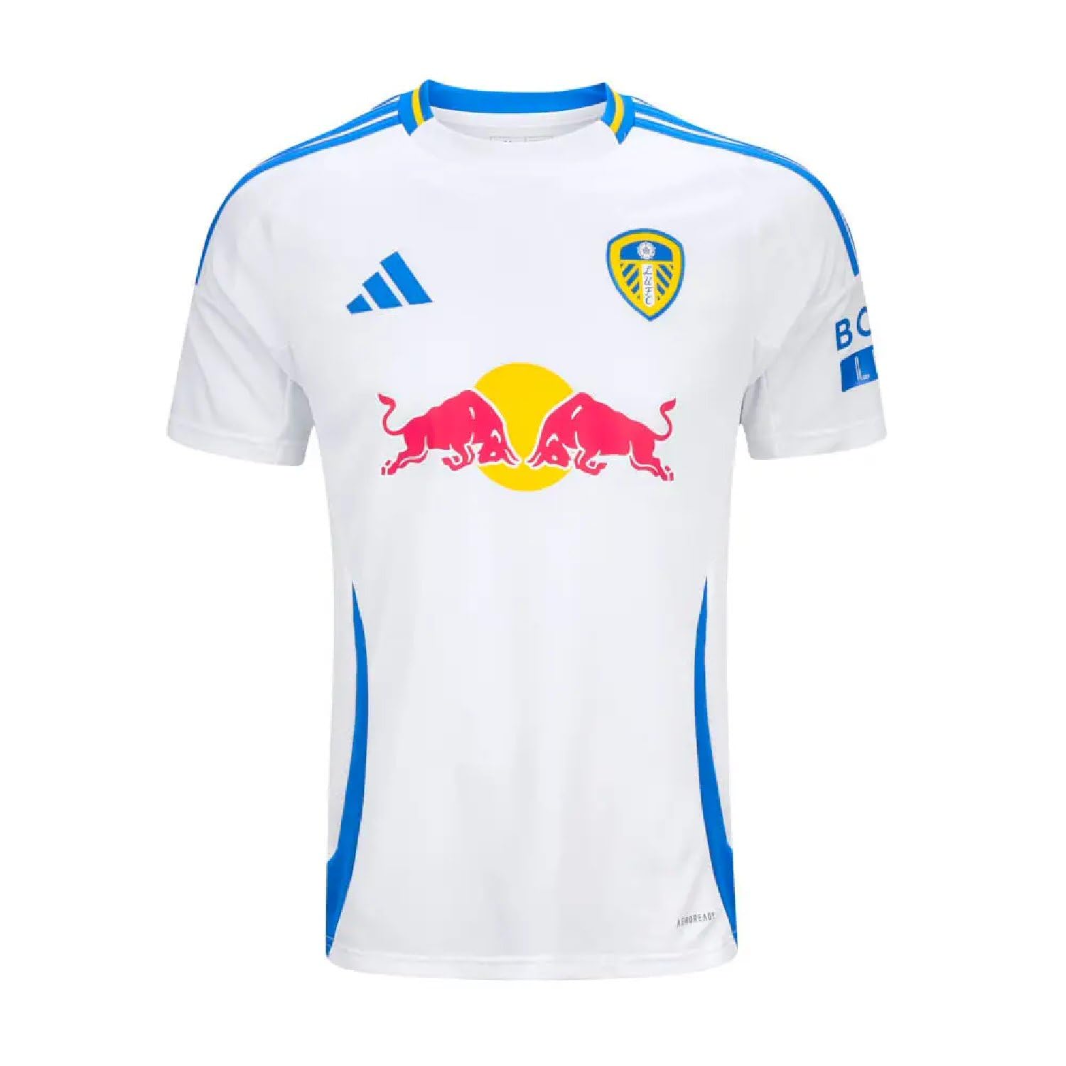 adidas Leeds United FC Men's Home Football Shirt Jersey 2024-2025