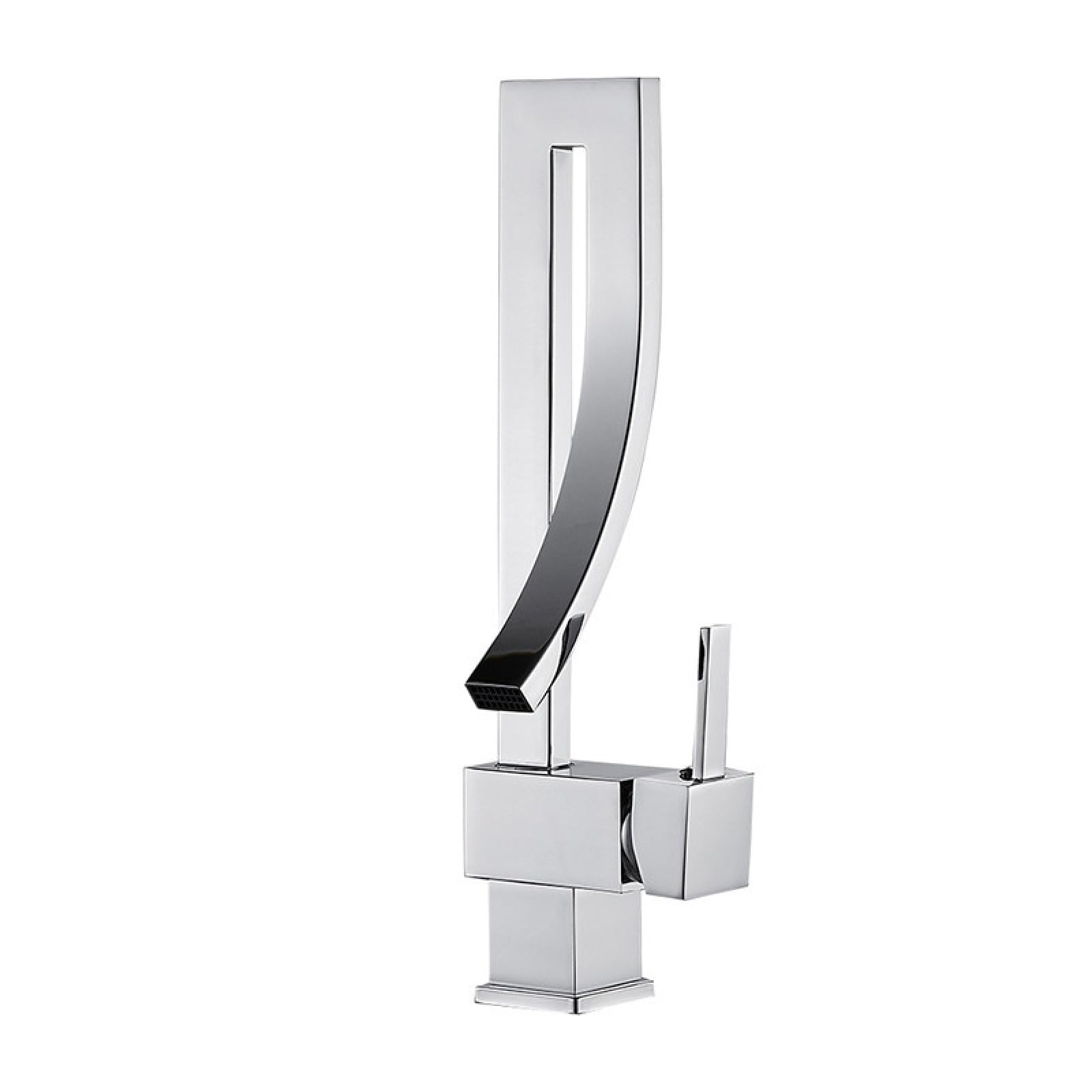 Fanjubei Electroplated Version Bathroom Hot And Cold Rotating Basin Faucet, Electroplated Model