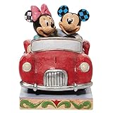 Handgefertigt und handbemalt Disney Traditions Mickey and Minnie Cruising Figur