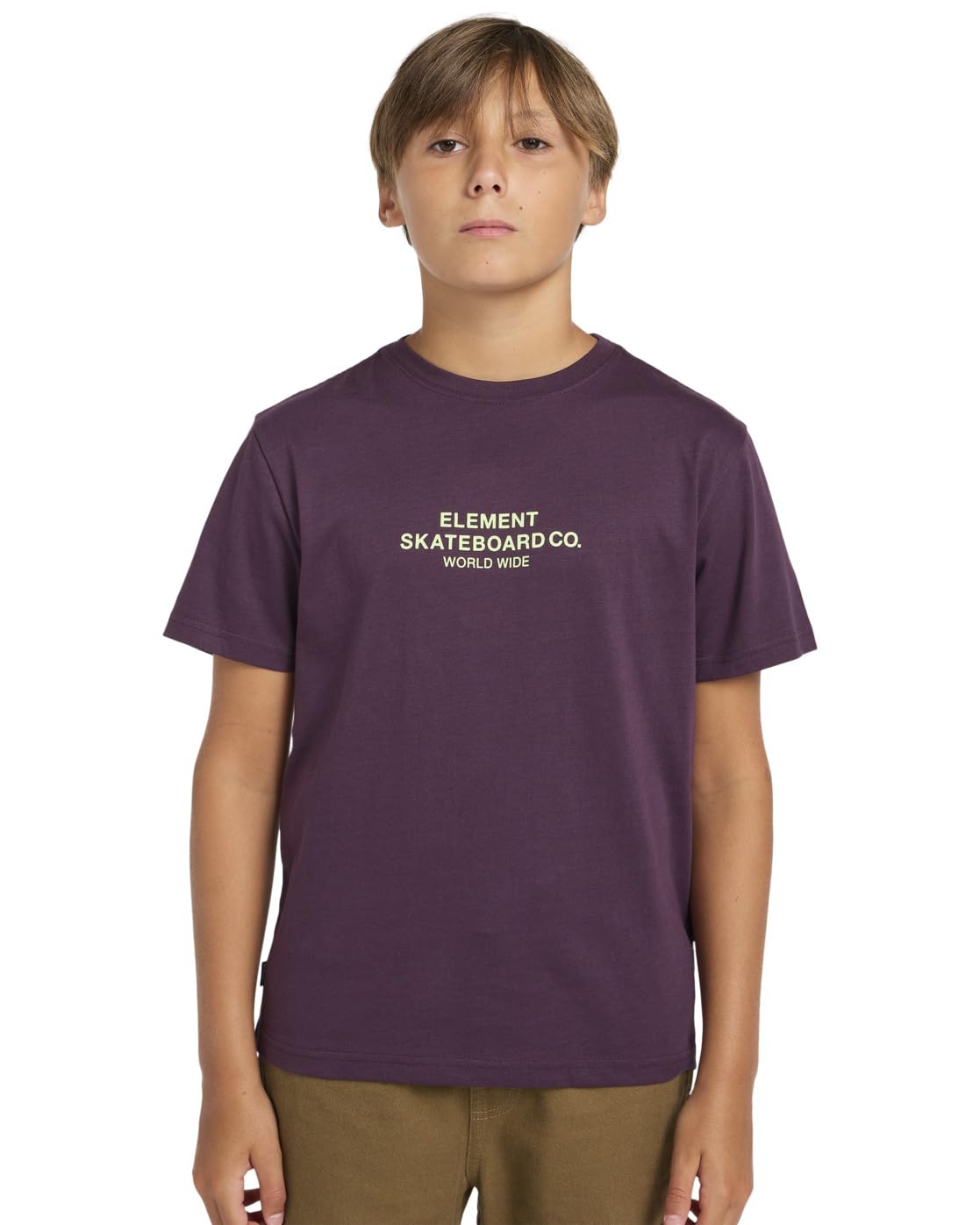 Element Skateboard Co - Camiseta de Manga Corta para Niños 8-16 años