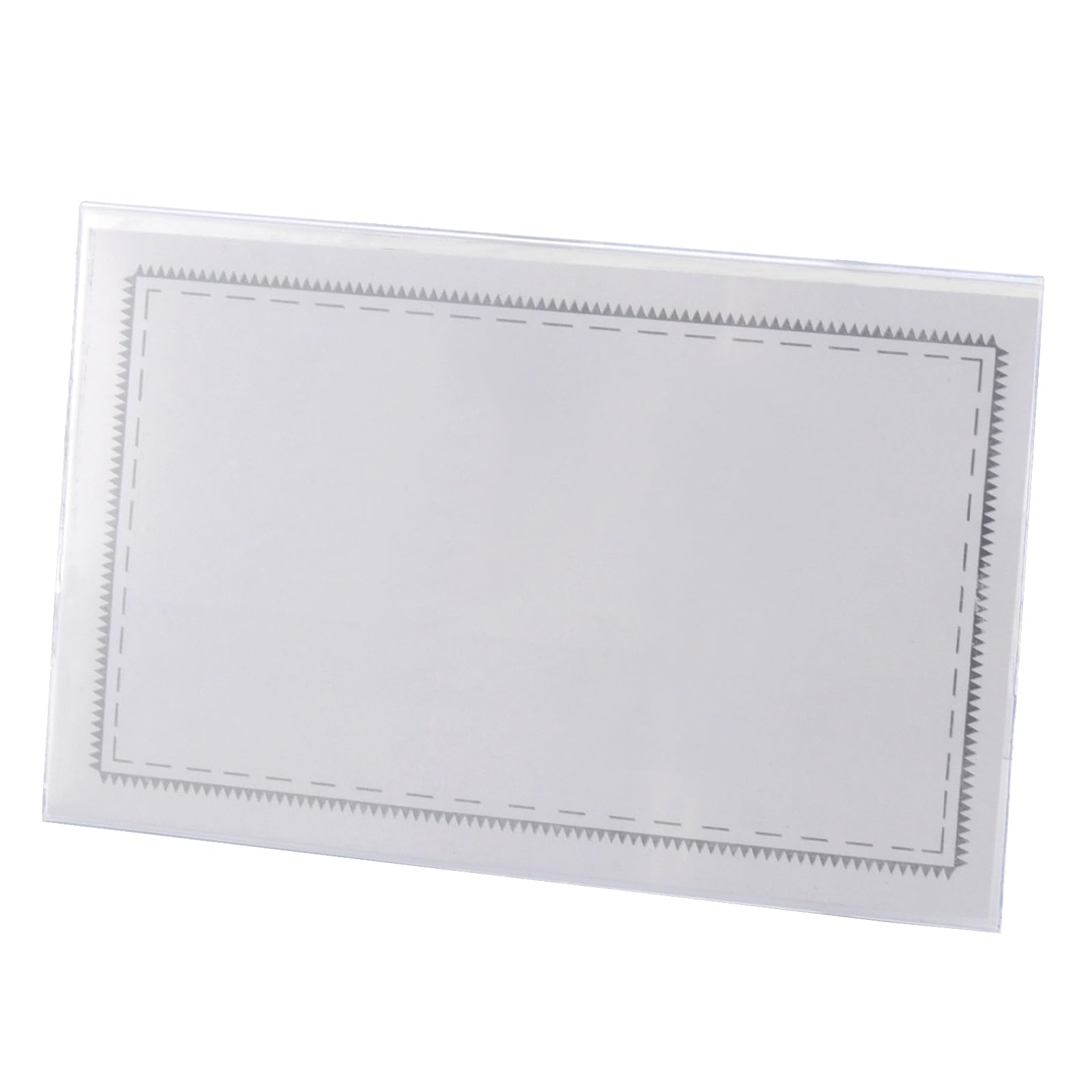 DAKFOOK 100 Pcs Plastic Name Badges, 9 x 5.6cm Clear Name Badge Holders with Crocodile Clip and Safety Pin - Image 4