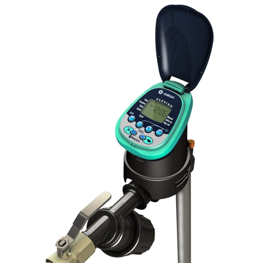 Programador Bluetooth GALCON 7101-IP68-BT con válvula