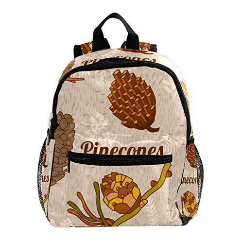 Sac à dos pour enfants léger motif floral violet hawaïen pour soulager les épaules