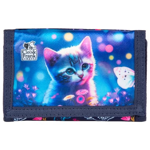 Derform Süße Katze Kätzchen Geldbörse Geldbeutel Kinder Portemonnaie