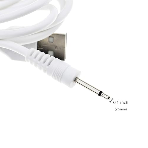 Miniatura 3 de Cargador de cable de carga USB macho DC compatible con cargador de repuesto para masajeador de curva Yarosi