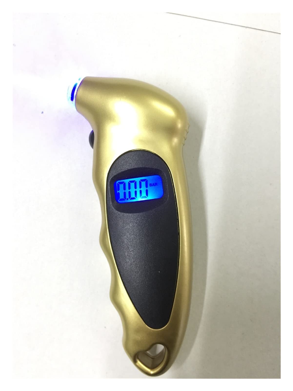 Indicador de presión de los neumáticos Luz de fondo Monitorización digital de la presión de los neumáticos de alta precisión Medidor de presión de aire del neumático del automóvil Pantalla LCD (Color
