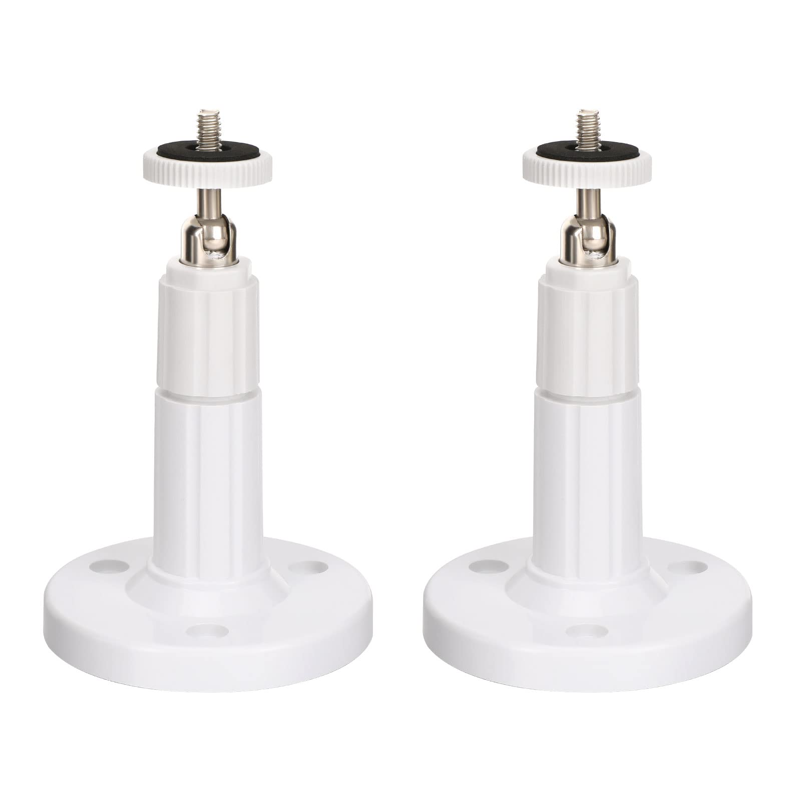 OOTSR 360 Degree Adjustable Indoor/Outdoor Security Wall Mount for Arlo Pro, Arlo Pro 2, Arlo Ultra, and Other Compatible Models (2 Pack, White)