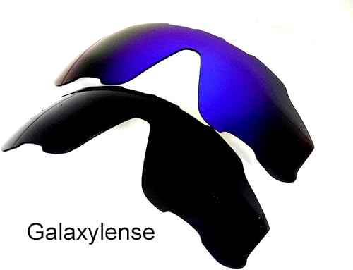 Miniatura 2 de Lentes Galaxy de repuesto para Oakley Jawbreaker polarizados, negroazul, 2 pares