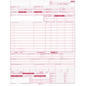 CMS 1450 / UB04 Medical Billing forms (500 Sheets)