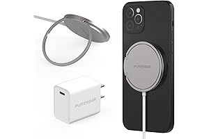PureGear 15W Qi-Certified Fast Magnetic Wireless Charging Pad