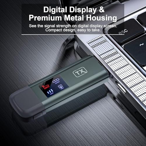 image for Wireless HDMI Transmitter and Receiver, TTQ Wireless HDMI Extender 4K 