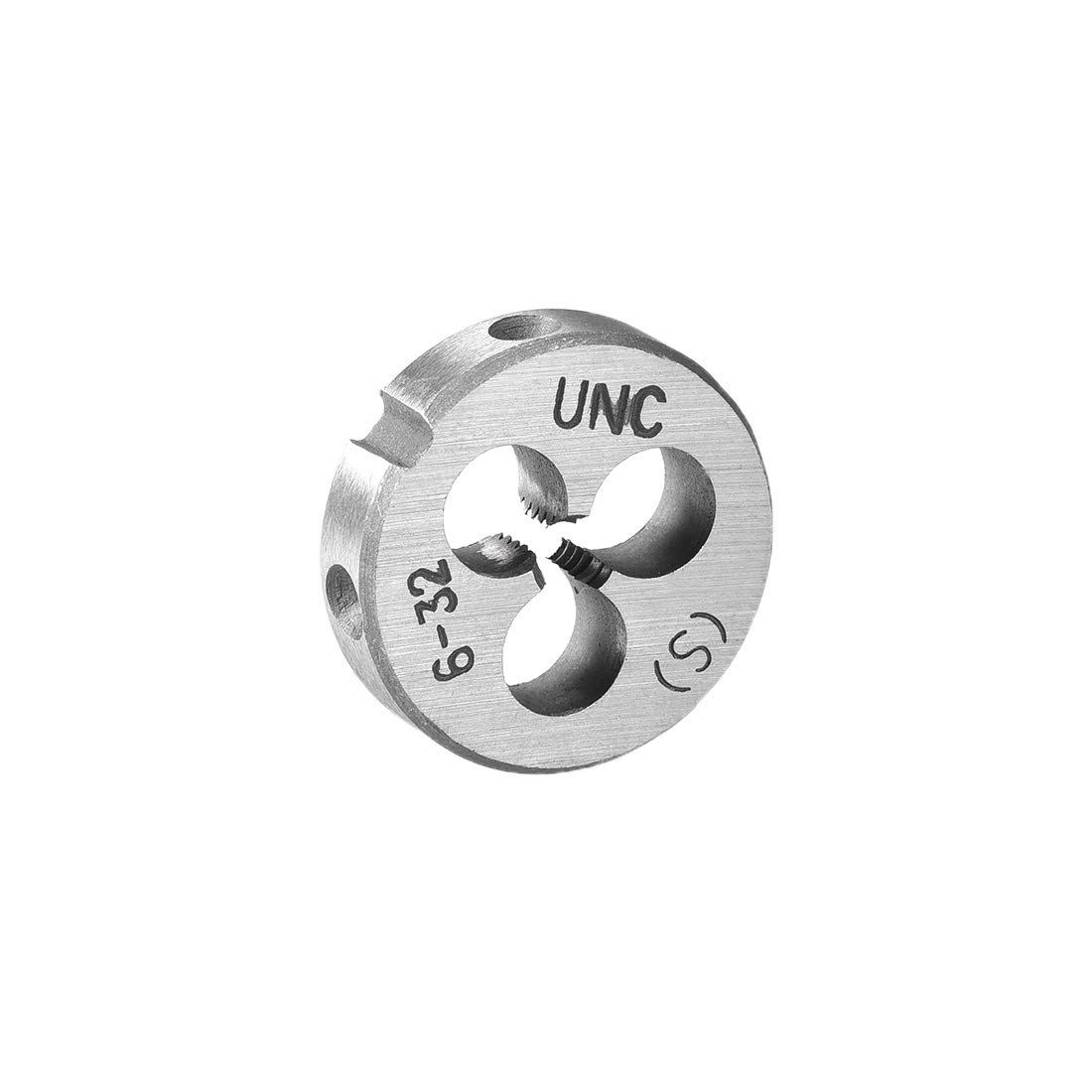 uxcell 6-32 UNC Round Die, Machine Thread Right Hand Threading Die, Alloy Steel Screw Thread Cutting Die