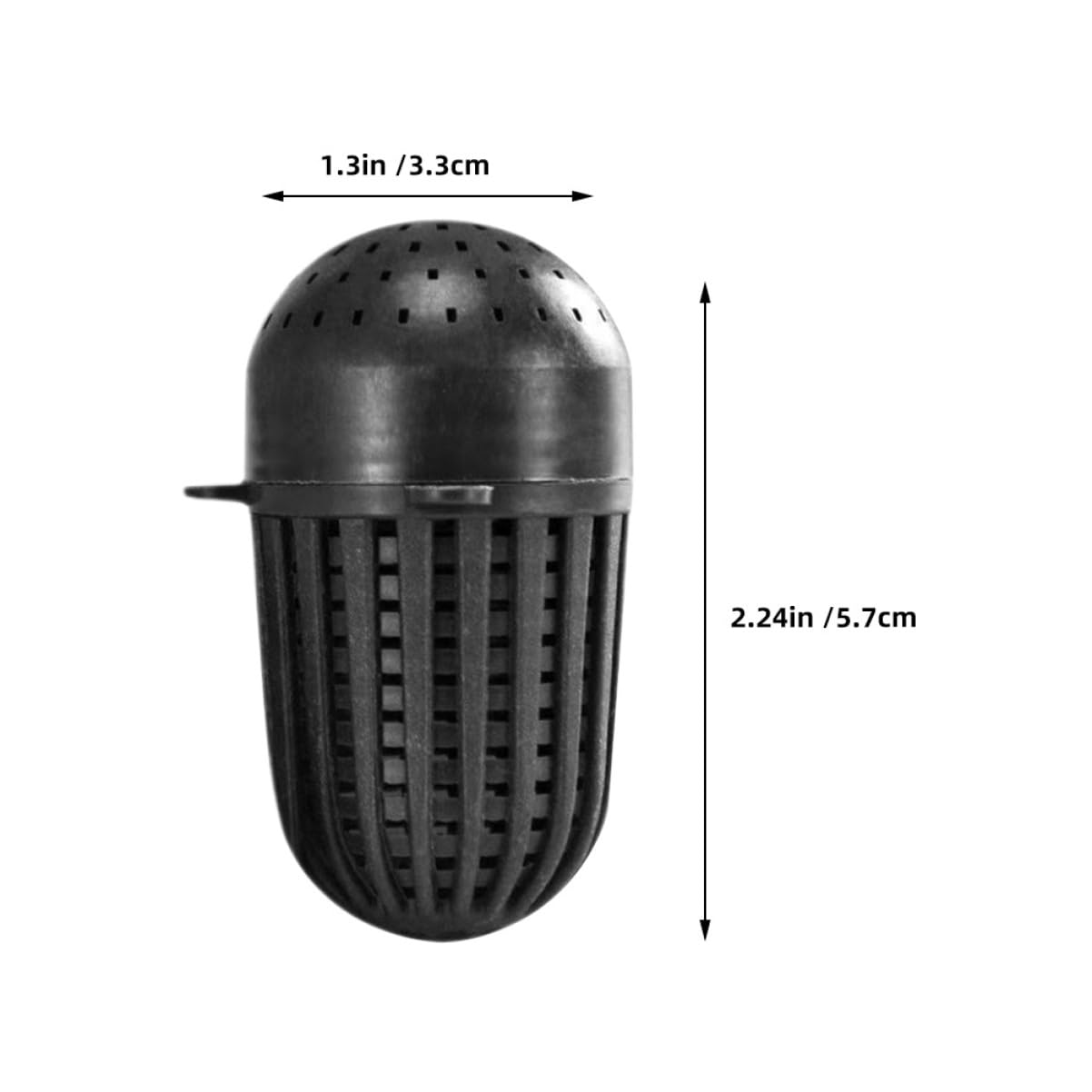 Kisangel 20Pcs Crawfish Bait Cage Durable Plastic Fishing for EEL Lobster and Crabs Lightweight Outdoor Tackle for Freshwater and Saltwater Use