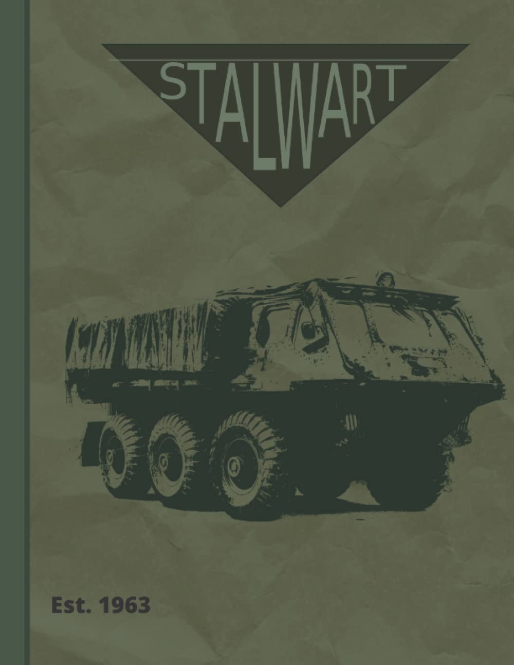 Stalwart Notebook: Alvis Stalwart composition notebook, college ruled, 8.5 x 11 inches