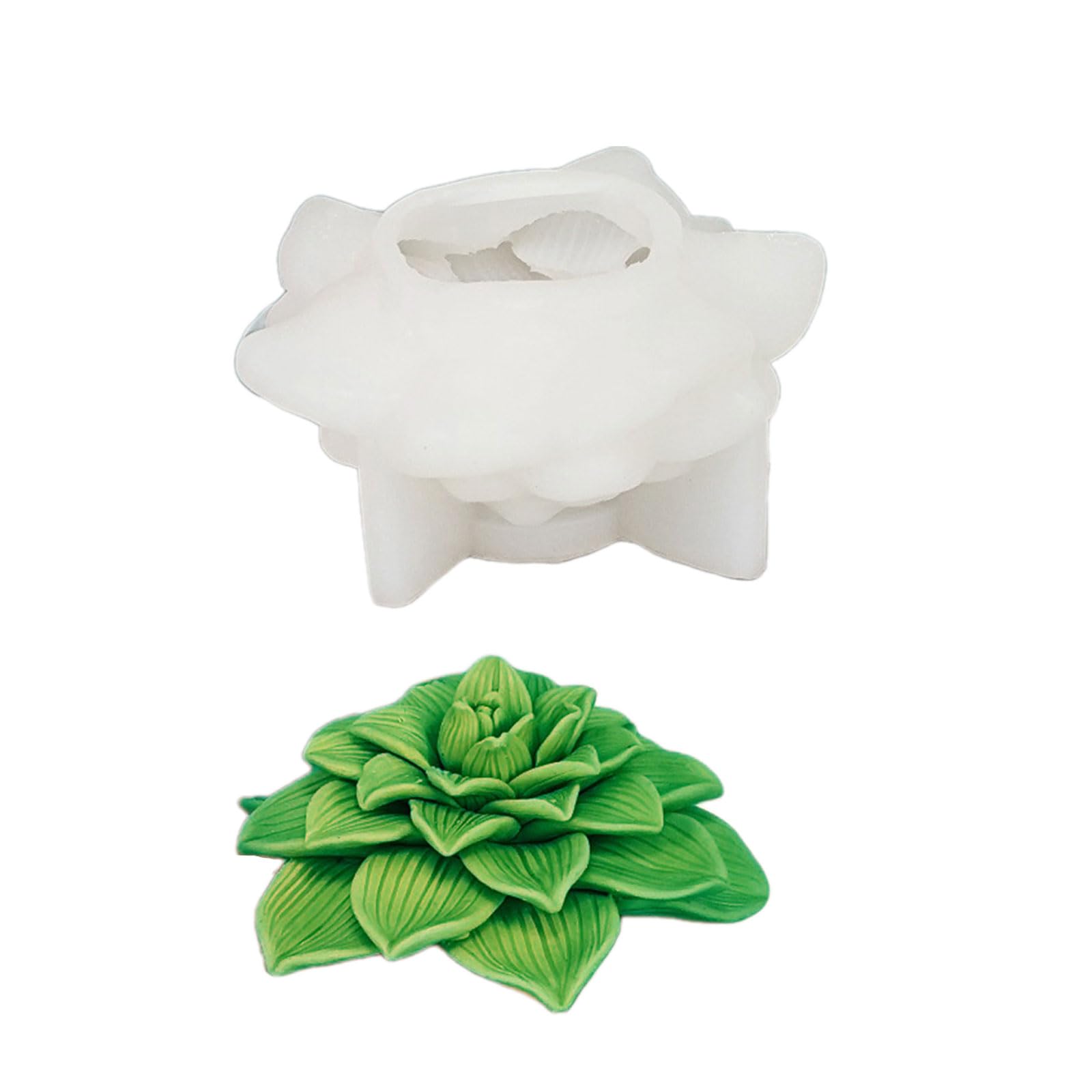 Stampo in silicone a forma di fiore di peonia 3D per sapone, gesso, resina, fusioni fai da te, torta al cioccolato, strumento da forno per matrimoni