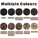 FAYDERS 1PCS Messy Bun Hair Piece Wavy Curly Thick Updo Hairpiece Synthetic Chignon Hair Bun Scrunchies Extension for Women