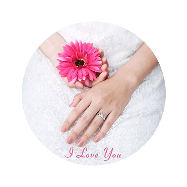 S925 Sterling Silver Love Loyalty Friendship Irish Ladies' Claddagh Ring Size 7