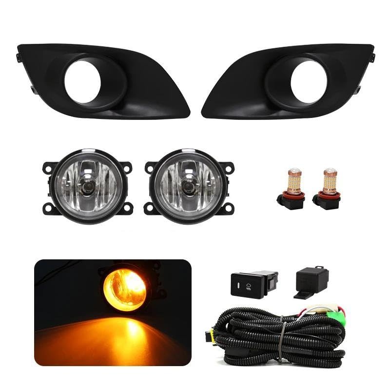Fog Light Assembly Kit For Suzuki Swift 2011–2017 – DOT H11 Yellow Halogen