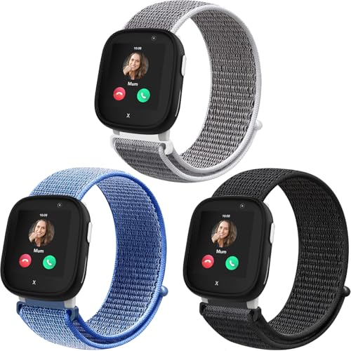 Bracelet Nylon pour Xplora X6 Play - Rechange Confortable Enfant