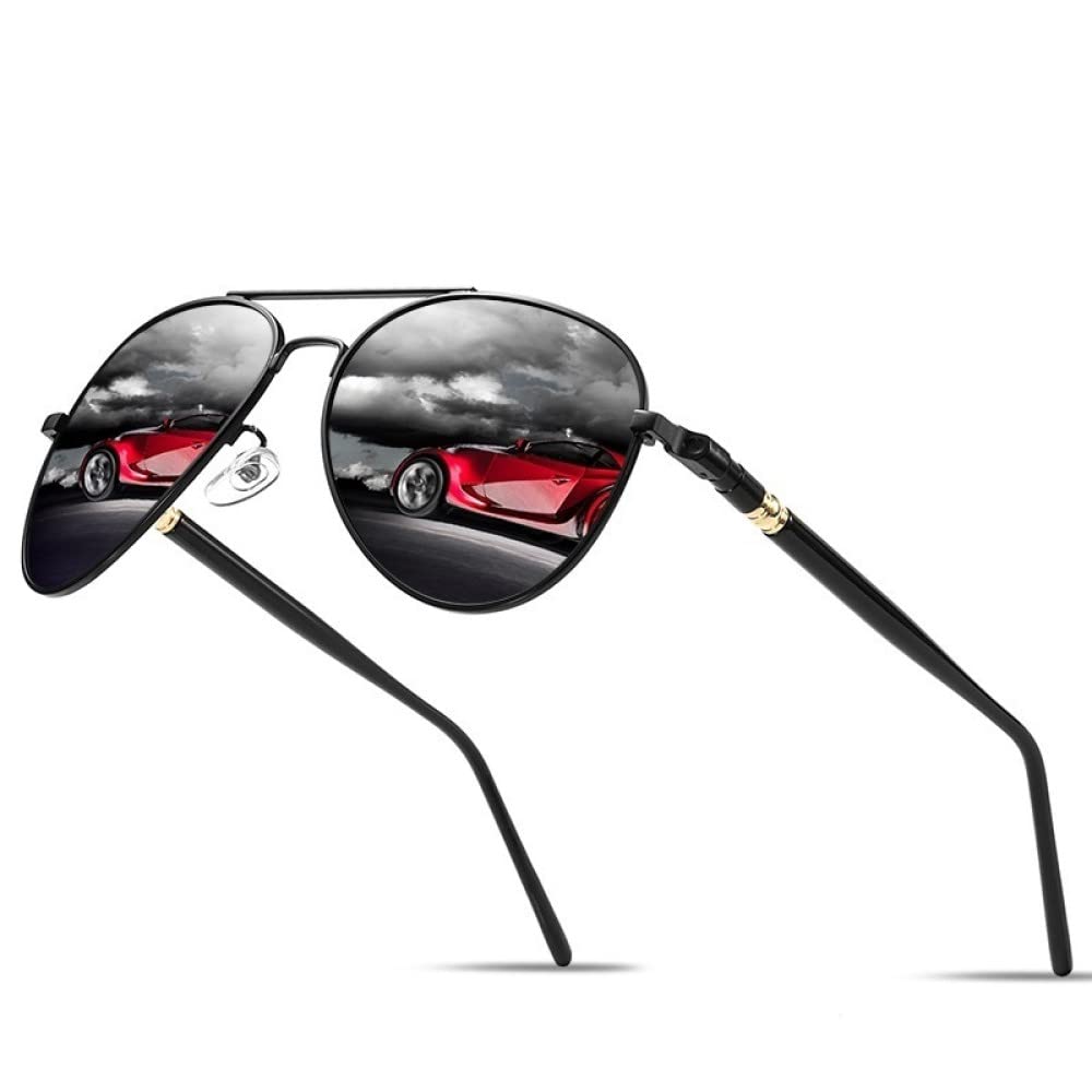 Polarisierte Sonnenbrille für Männer, Pilotenbrille, Damen, männlich, Fahrer, Sonnenbrille, Tag- und Nachtsichtbrille, Design-Farbtöne, UV400, 5, Z