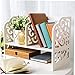 OSALADI Bookshelf Storage Rack Closet Organizers Storage Cabinet Organizer Shelf Shelf Display Desk Desktop