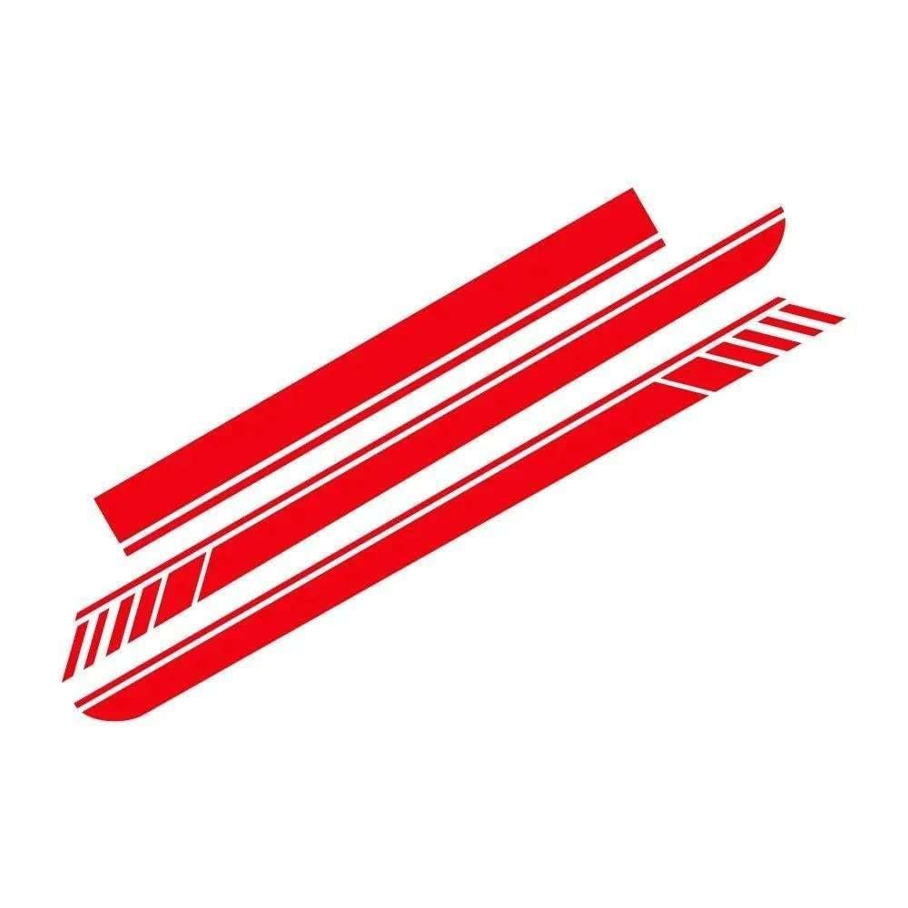 Car Hood DIY Decal,for Side Stripes Skirt Sticker for Mercedes Benz A Class A45S W177 V177 A35 A45 W176 AMG Decoration Accessories