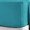 100% Brushed Cotton Flannelette 40CM/16″ Extra Deep Fitted Sheets in 12 Colours (King, Teal)