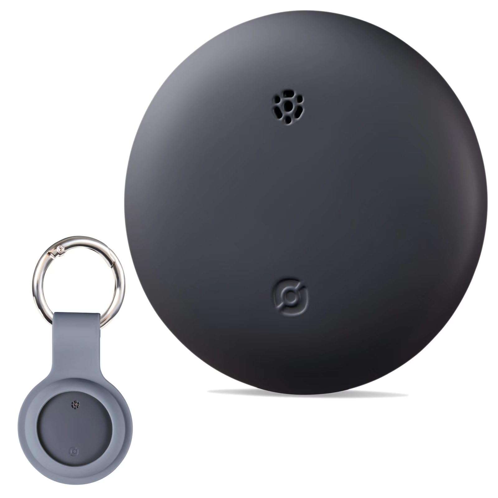 Reyke Tracker Bluetooth Doppio Sistema, Trova Chiavi Smart Tag | Compatibile con Apple Find My o con Google Find Hub, Doppio Sistema, IP66, per Chiavi, Borse, Bagagli e Portafogli, 4 Pezzi