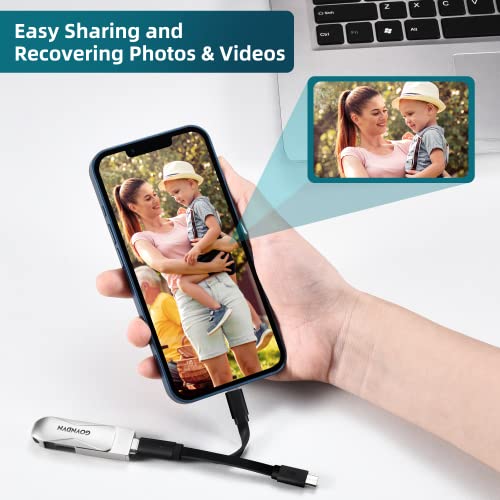 512Gb Photo-Stick-For-Iphone, 4-In-1 Easy Auto-Backup Photo And Video Iphone-Photo-Stick Apple-External-Memory-Storage-Stick Backup-Flash-Drive Data-Transfer Thumb-Drive-For-Iphone Ipad Android Mac Pc #TOP3