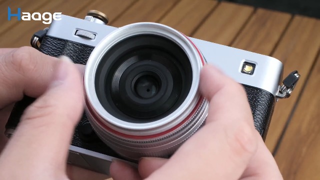 Amazon.com : Haoge Squaret Metal Lens Hood for Fujifilm XF23mm F2